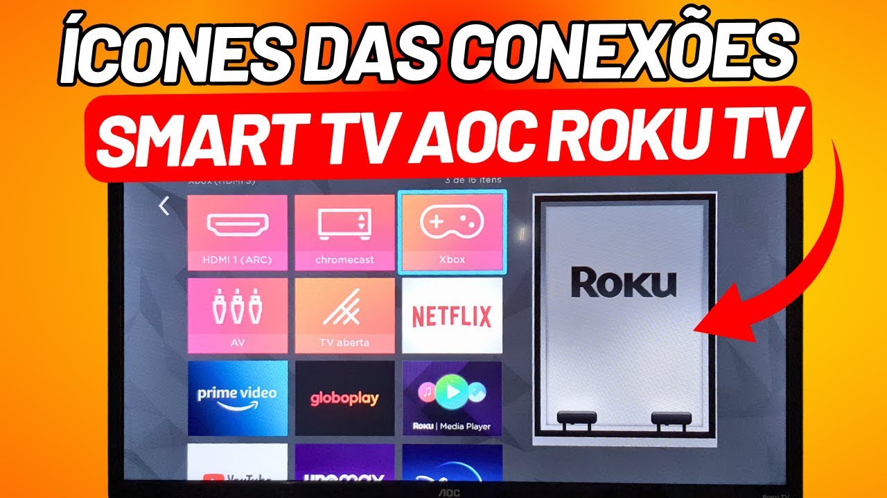 COMO RENOMEAR E MUDAR OS ÍCONES DAS CONEXÕES (HDMI, TV ABERTA, AV) DA ...