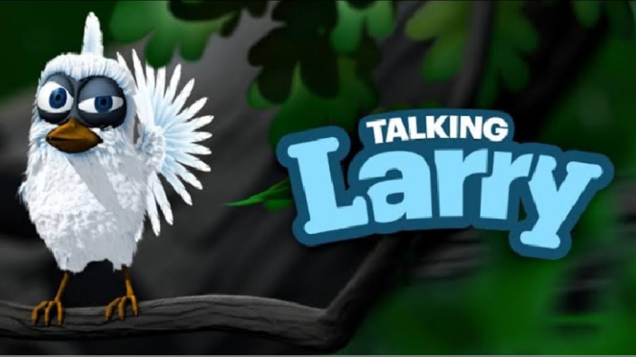 Птица такая игра. Птичка Ларри outfit 7. Говорящий птица Ларри. My talking Larry. Talking Larry the Bird игра.