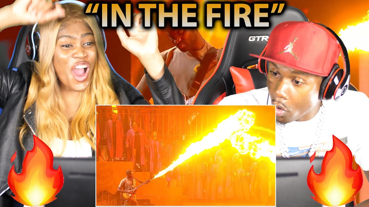 Dave - In The Fire ft. Giggs, Ghetts, Meekz & Fredo (Live at The BRITs 2022) REACTION