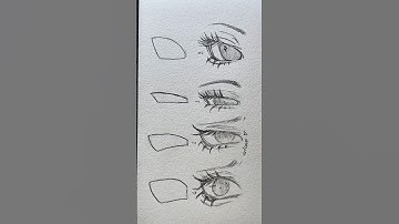 Eye drawing shapes #art #drawing #tutorial #sketch #howtodraw #shorts