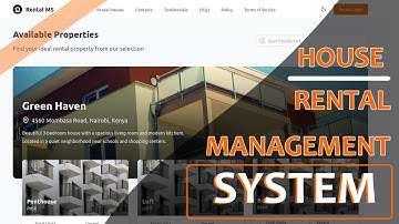 House Rental Management System using Django + FastAPI + React
