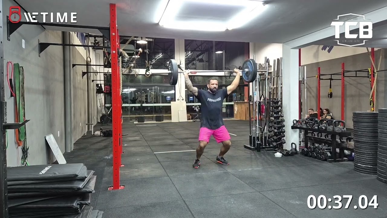 Fernando Henrique Dalmann - Box Primitivus - Categoria Master 35 à 39 anos - Workout 25.2 AeB.