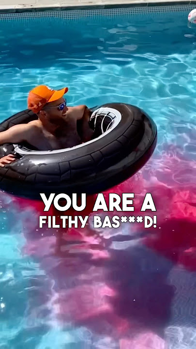 This is why you never pee in a pool 🤣