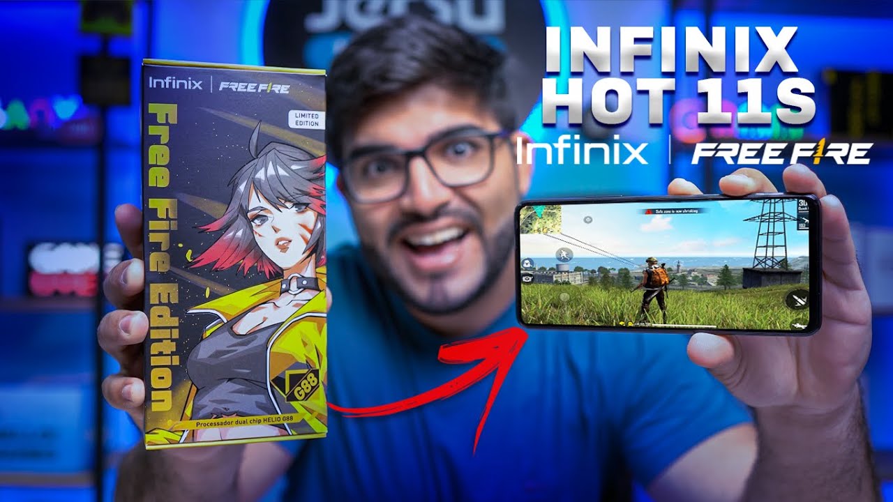 CHEGOU! O Celular pra quem gosta de FRE FIRE? INFINIX LIMITED EDITION! 😱