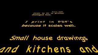 Architectural drafting in the modern age for non professionals. Making a house or garage drawing that can be submitted for building 