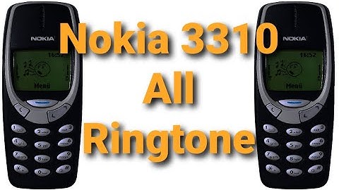 Nokia 3310 All Ringtone