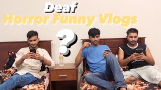 Deaf Prank at Night 👻 Real Scary Deaf Horror Prank 2023 | #mrhasnatabhlvlods Deaf Vlogs