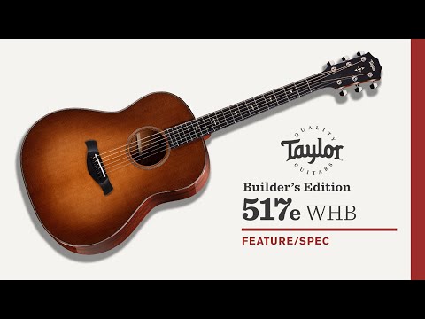 Taylor Builder's Edition 517e Grand Pacific Wild Honey Burst