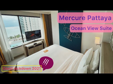Mercure Pattaya Ocean Resort Ocean View Suite Room Covid Lockdown 2021