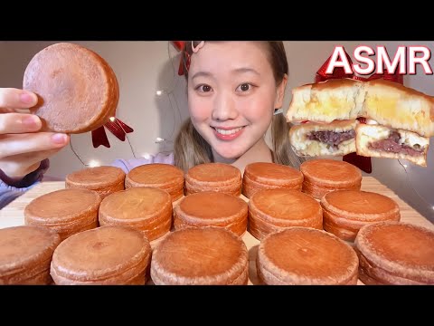 ASMR 今川焼き揚げ Fried Imagawayaki 튀김 만쥬【咀嚼音/Mukbang/Eating Sounds】