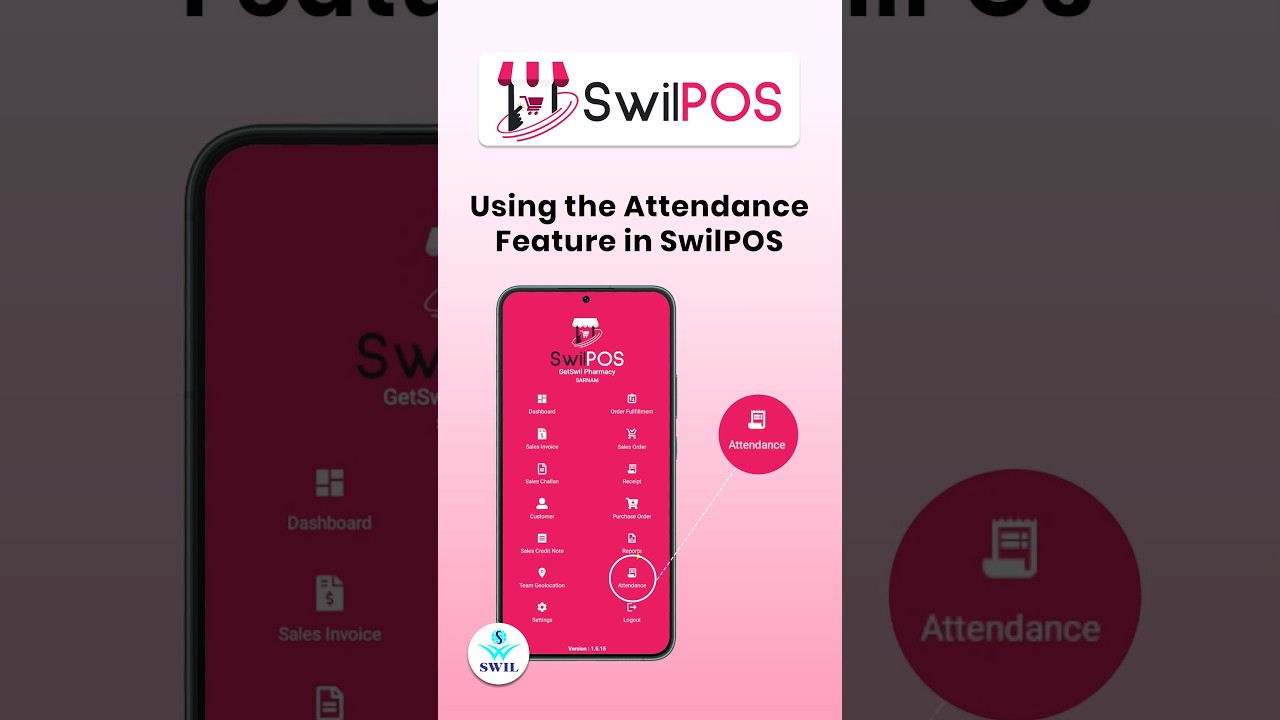 Using the Attendance Feature in SwilPOS 