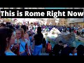 Rome italy this is how rome looks like right now rome walking tour 2024