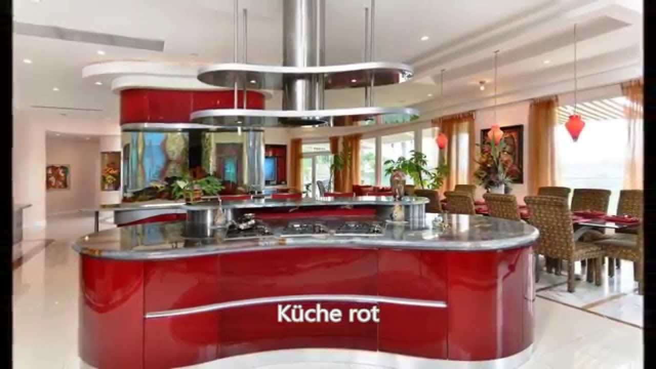 Küche rot youtube
