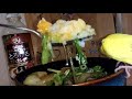 【ぐるめGOURMET】中華丼　生卵＆ネギをトッピング