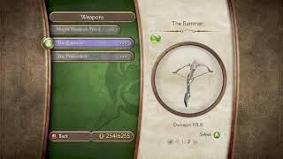 My Fable 2 Unique Weapons!