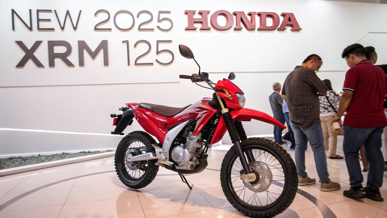 Xrm Design All-New 2025 Honda XRM 125 β SHOCKING New Look & Features Revealed ...