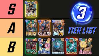 MARVEL SNAP 3 COST CARD TIER LIST! | March 2026