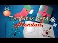 Haz Tarjetas navideñas - Diy Cute