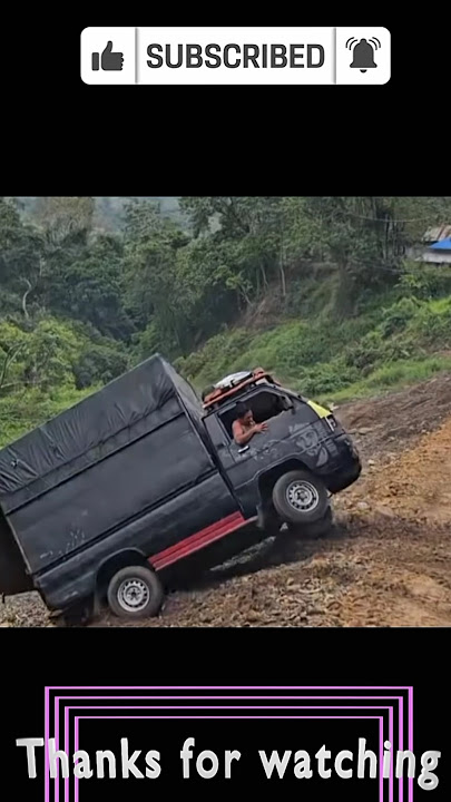 DAN TERJADI LAGIIIIIIII(mobil L300 tidak kuat nanjakdanterbalik#shortvideo#automobile#l300indonesia