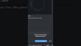 PARAMETRICBLOCKASSIST Command #shorts