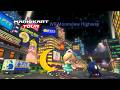 Mario Kart Tour Wii Moonview Highway Mario Kart Tour Wii Moonview Highway