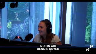 Dennis Ruyer stond op de tenen van Cindy. Radio Veronica