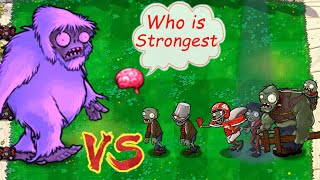 100 yeti Zombies Vs. 150 other Zombies - Make Fans Video PVZ HACK