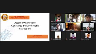 MIT 0013 - Adv Comp Org and Architecture - Recorded Session - Variable and Arithmetic Operations Profile