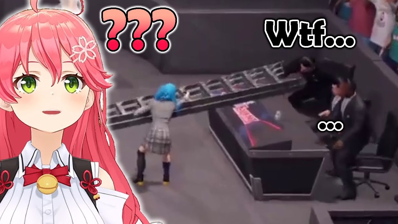 Miko confuses, Suichan going crazy scares the commentators