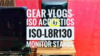 IsoAcoustics – L8R200 Sub – Large – Single Unit Gear vlogs#3: Unboxing and Installing ISO Acoustics ISO-L8R130 Monitor Stand