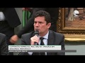 Ministro Sérgio Moro participa de reunião sobre prisão em 2ª instância - 12/02/2020