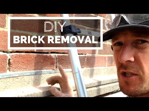 Brick Removal: How to Remove Single Bricks Without Damaging Them