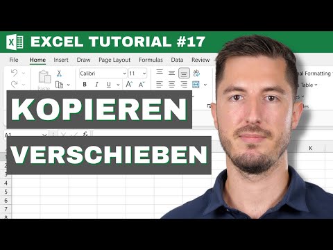 Daten verschieben und kopieren in Microsoft Excel | Inklusive Tastaturkürzeln  - Excel Tutorial #17