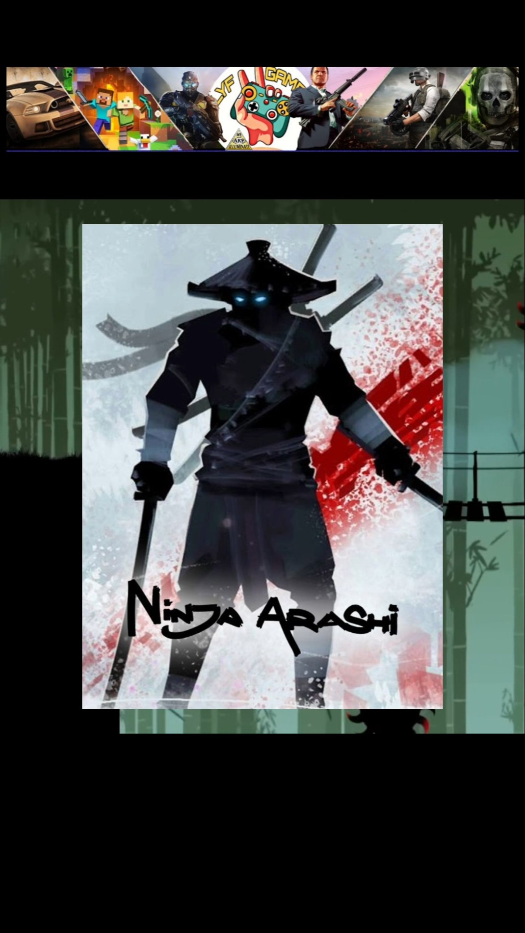 Day 26 - Ninja Arashi is a fast-paced action platformer where you