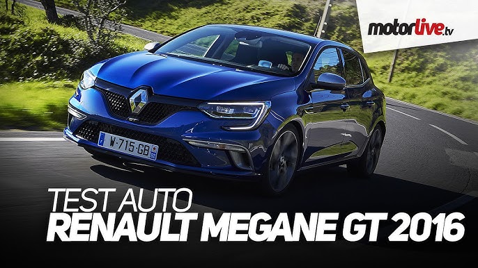 RENAULT Mégane IV GT 205 CV 4 CONTROL KEYLESS VIRTUAL REGULATEUR RS DRIVE  GPS BLUETOOTH FULL LED JANTES ALU 18