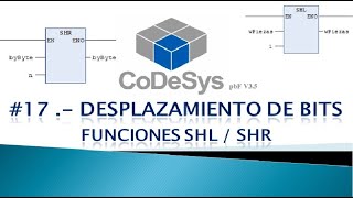 CODESYS 3.5 SP4 - SHL - SHR FUNCTIONS (BIT SHIFT)