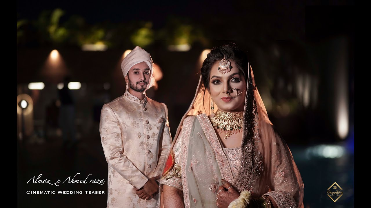 Cinematic Wedding  Teaser | Almas x Ahmed Raza | Court Yard | skynation Photography | Nashik
