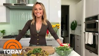 Giada De Laurentiis Makes Paccheri With Mushrooms And Pistachios | TODAY