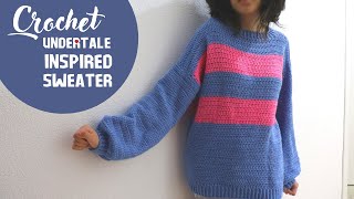 Crochet Undertale Inspired Sweater