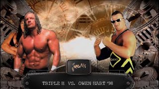 WWE2K23 Triple H vs Owen Hart