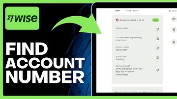 How to Find Wise Account Number (Easy Way)