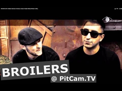 WACKEN 2010: Broilers interview with Sammy Amara & Ronald Hübner [PitCam & BML]