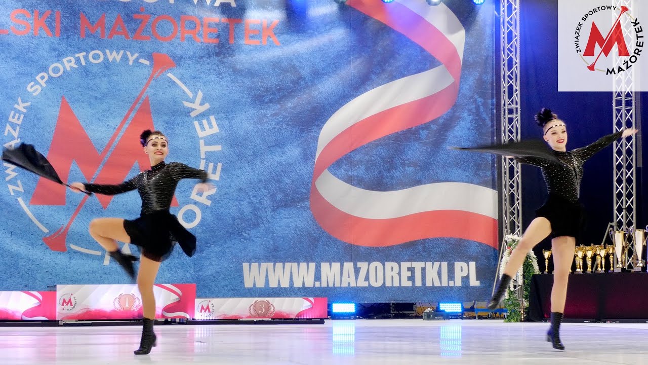Mażoretki Dziewczęta z Buławami Drezdenko   -FLAGA DUO TRIO- / Bytom 2024