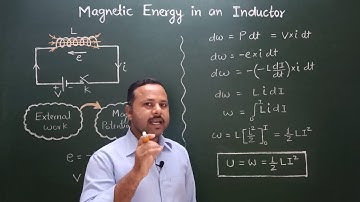 14. Energy stored in an inductor || Class 12th | Physics Handwritten Notes #cbse