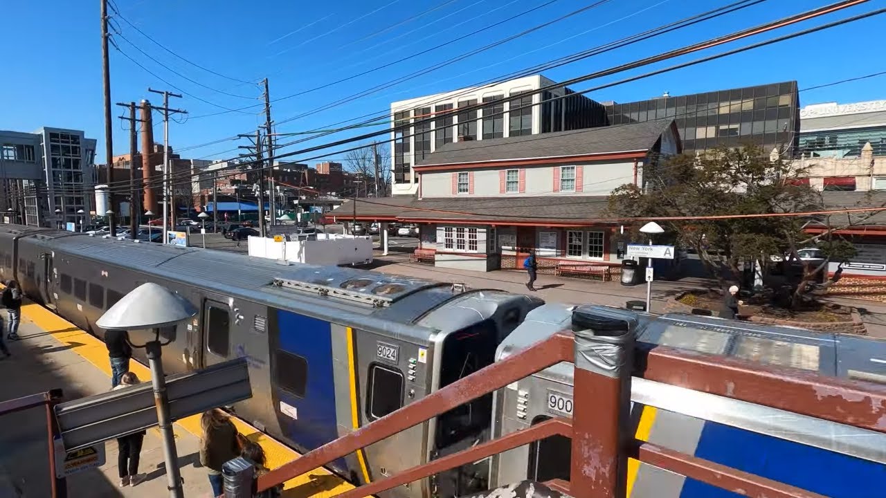 ⁴ᴷ⁶⁰ Walking Long Island, NY (Narrated) Mineola, Nassau County