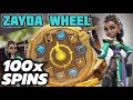 Call of dragons  zayda is op 100x lucky wheel spin