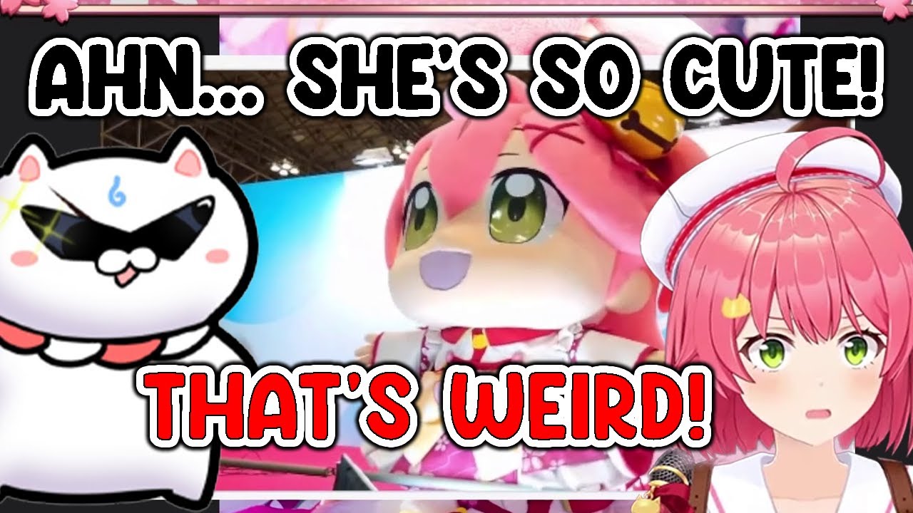 Miko reaction to Mikopi getting excited watching Mikodanye