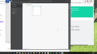 CDM 110 first program in Brackets