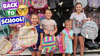 HUGE BACK TO SCHOOL SHOPPING TRIP WITH MY SISTERS! SCHOOL SUPPLIES 2018