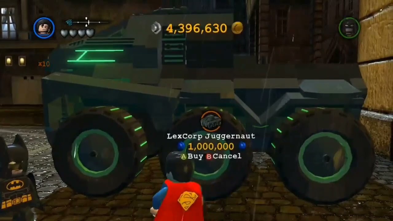 How To Unlock Lexcorp Juggernaut In Lego Batman 2
